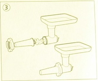 Воронка для колбасы MOULINEX моделей HV6 (тип 133) (2)